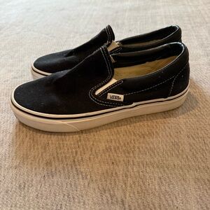 Vans Black Slip-On Sneakers 6